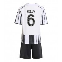Juventus Lloyd Kelly #6 Domáci Detský futbalový dres 2025-26 Krátky Rukáv (+ trenírky)